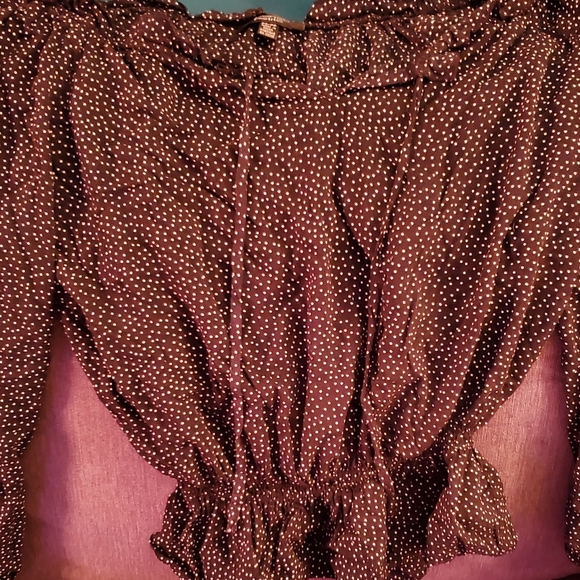 Polka dot blouse - Picture 1 of 3